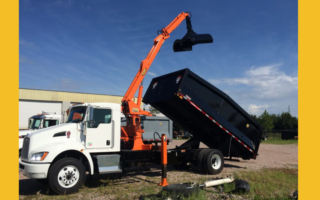 PETERSEN INDUSTRIES TL3 TRASH TRUCK GRAPPLE LOADER