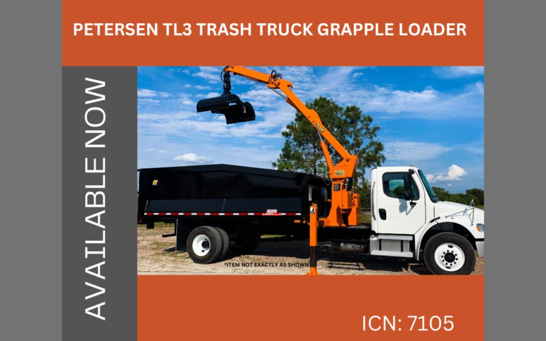 PETERSEN TL3 TRASH TRUCK GRAPPLE LOADER