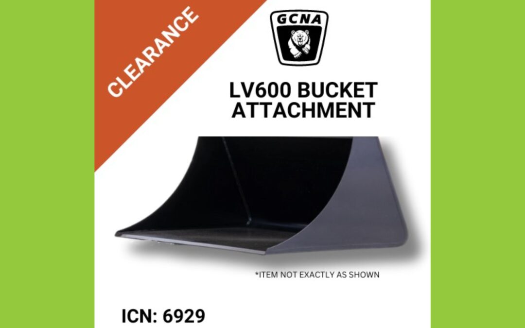 GREEN CLIMBER LV600 BUCKET ATTACHMENT