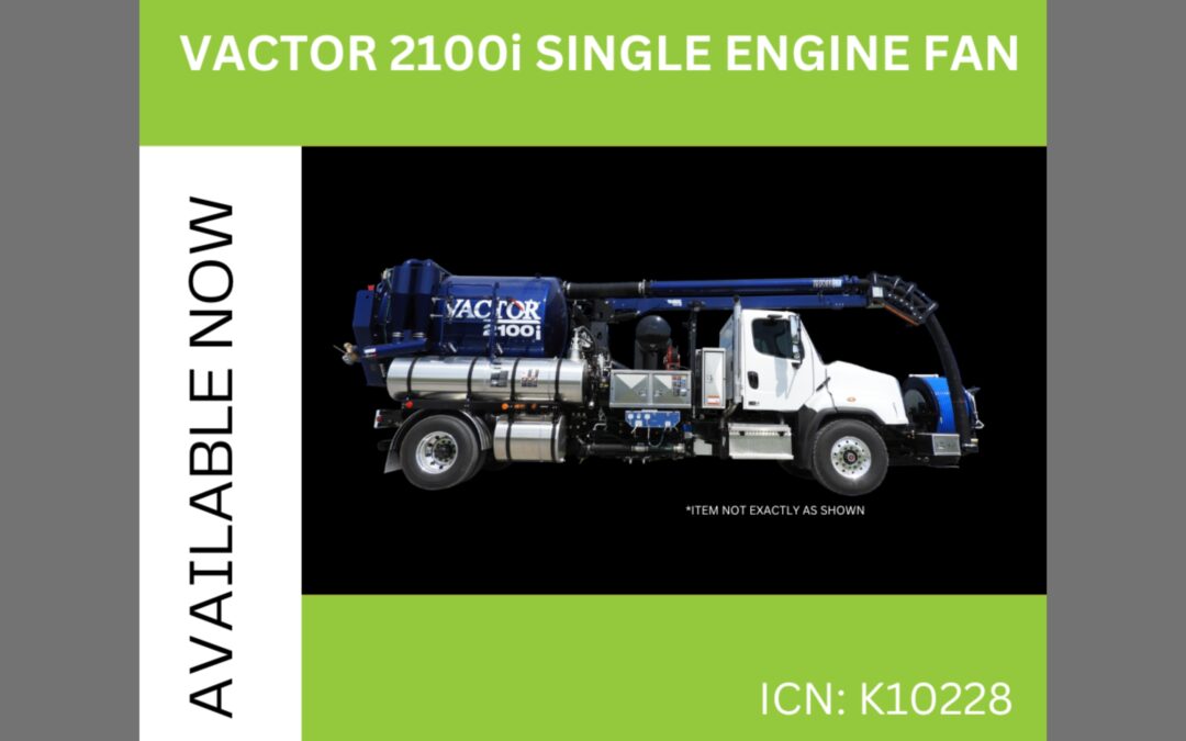 VACTOR 2100i SINGLE ENGINE FAN
