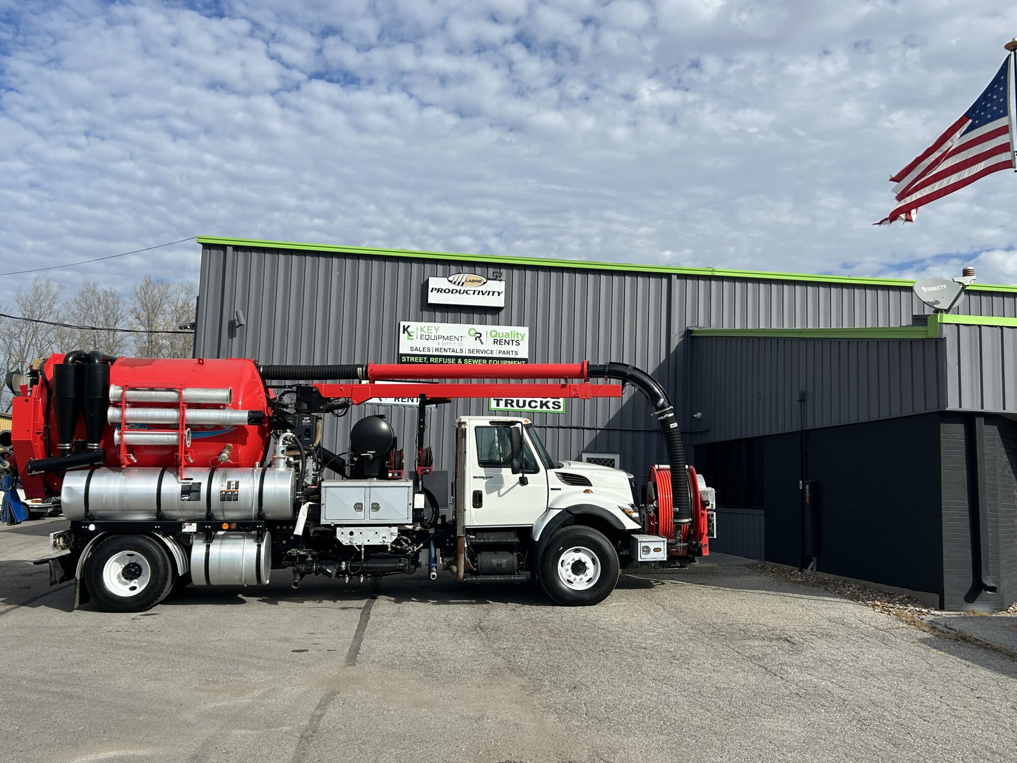 Used Equipment Truck and Building