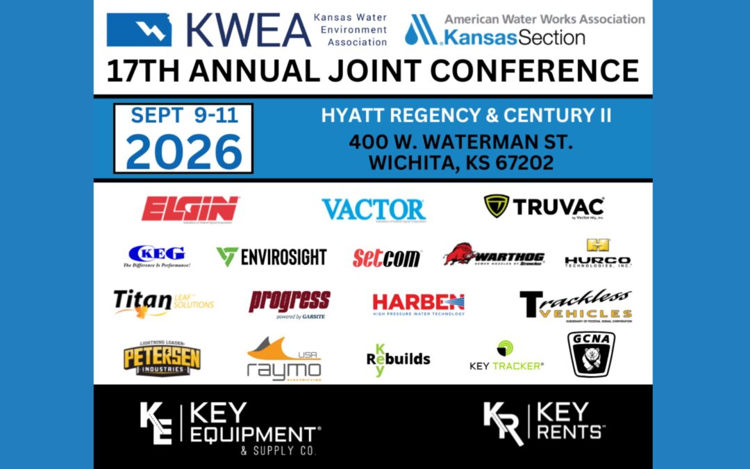 VISIT US AT THE 2026 KWEA / KsAWWA JOINT CONFERENCE