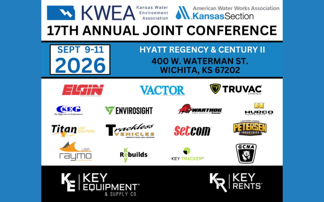 VISIT US AT THE 2026 KWEA / KsAWWA JOINT CONFERENCE