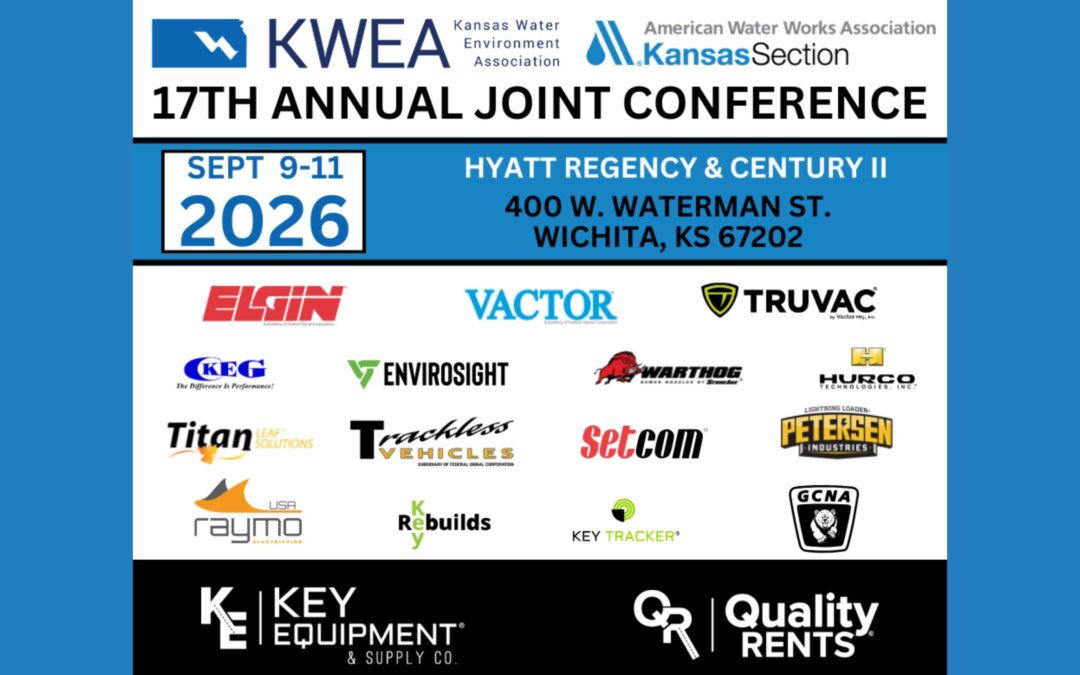 VISIT US AT THE 2026 KWEA / KsAWWA JOINT CONFERENCE