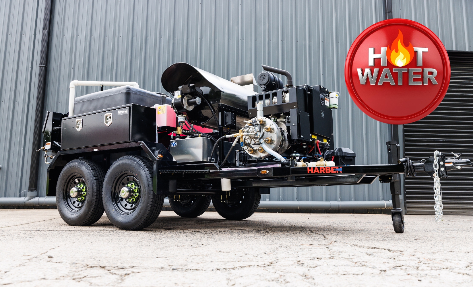 HARBEN ET180 HOT WATER TRAILER JETTER